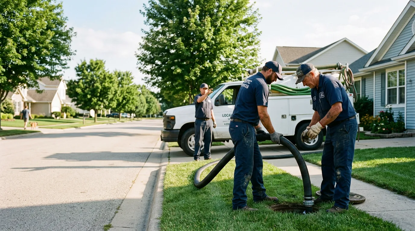 Septic Tank Cleaning in Outlook, WA